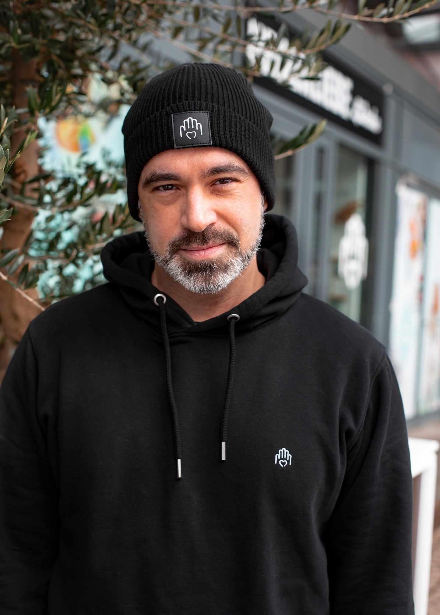 Heinerhand Stick Hoodie (schwarz)
