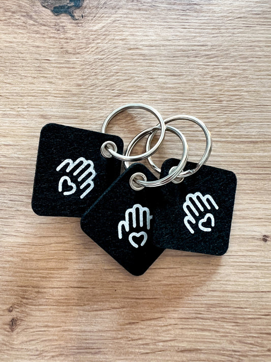 Heinerliebe Schlüsselanhänger aus Filz