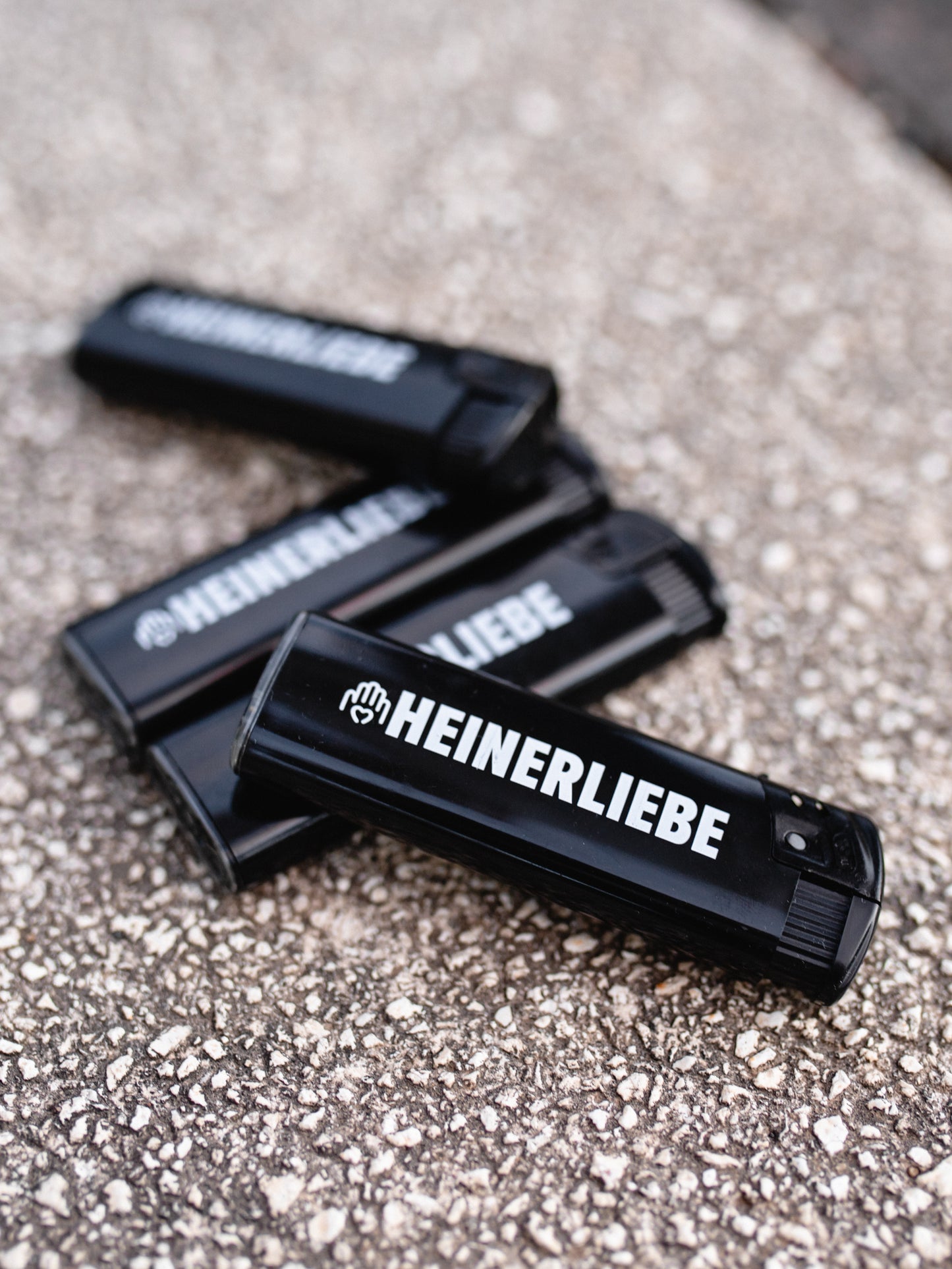 Heinerliebe Sturmfeuerzeug (schwarz)