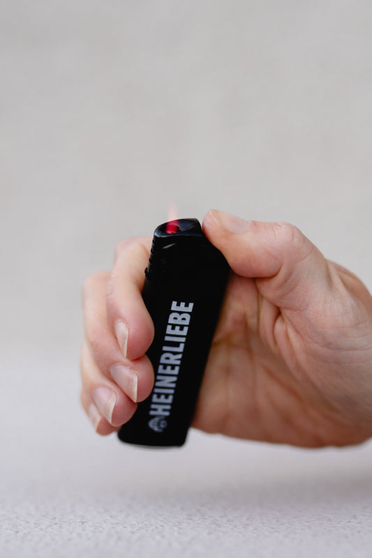 Heinerliebe Sturmfeuerzeug (schwarz)