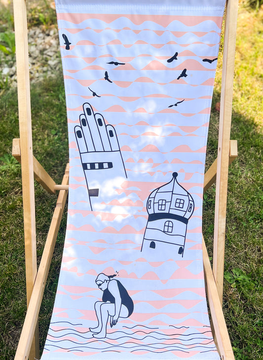 Liegestuhl Hundertwasser