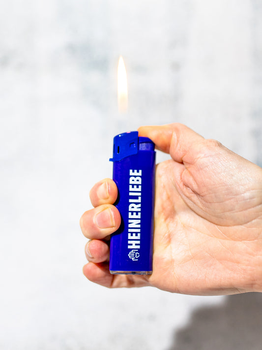 Heinerliebe Feuerzeug (blau)