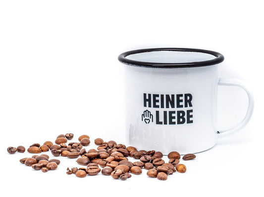 Heinerliebe Emaille Tasse