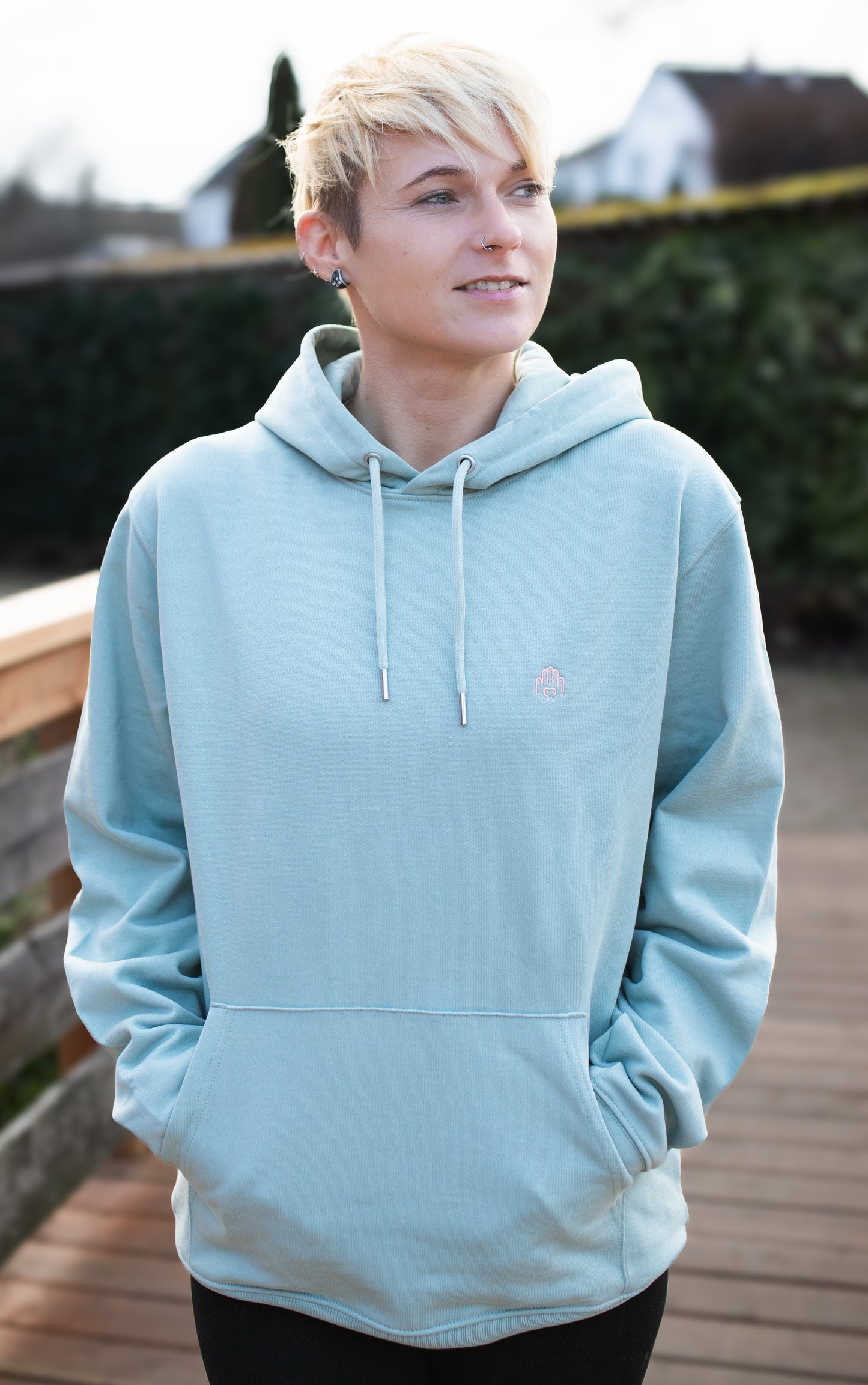 Heinerhand Stick Hoodie (mint)